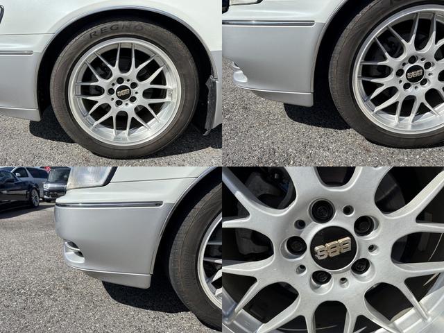 シーマ 41LV VIP 足回り変更済み 社外BBSアルミホイール パナソニックナビ&バックモニター ETC車載器 後席パワーシート ブラウンレザーシート コムテックフロントドラレコ(6枚目)