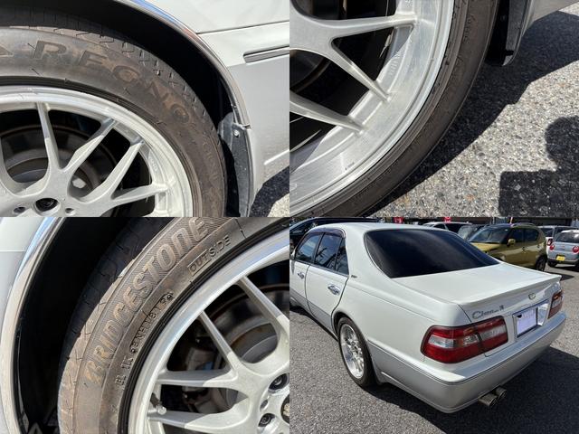 シーマ 41LV VIP 足回り変更済み 社外BBSアルミホイール パナソニックナビ&バックモニター ETC車載器 後席パワーシート ブラウンレザーシート コムテックフロントドラレコ(13枚目)