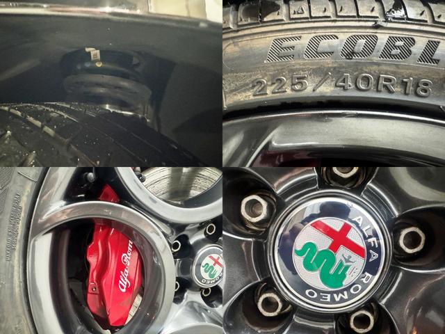 ジュリエッタ ヴェローチェ 左ハンドル★正規D車★赤革レザーシート★パワーシート★シートヒーター★後期3型★2025年製造タイヤ★ブレンボキャリパー★純正ナビ★フルセグTV★ETC★空気圧センサー★クルーズコントロール★Bカメラ(12枚目)