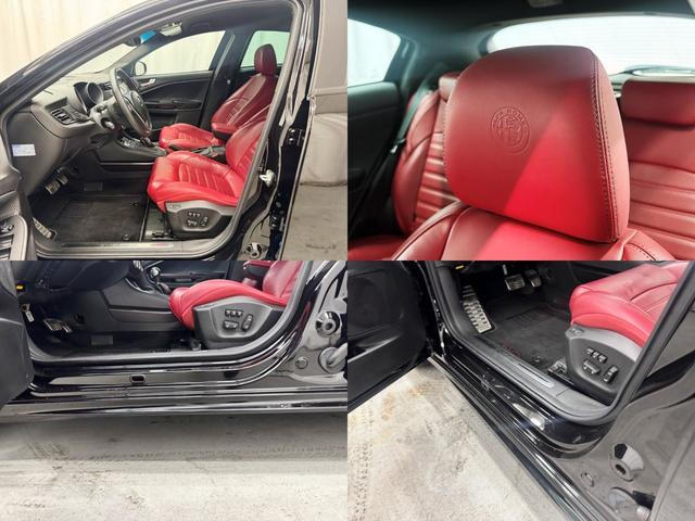 ジュリエッタ ヴェローチェ 左ハンドル★正規D車★赤革レザーシート★パワーシート★シートヒーター★後期3型★2025年製造タイヤ★ブレンボキャリパー★純正ナビ★フルセグTV★ETC★空気圧センサー★クルーズコントロール★Bカメラ(16枚目)