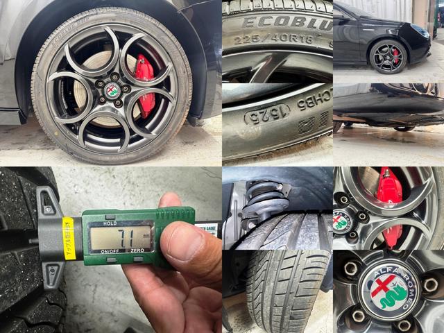 ジュリエッタ ヴェローチェ 左ハンドル★正規D車★赤革レザーシート★パワーシート★シートヒーター★後期3型★2025年製造タイヤ★ブレンボキャリパー★純正ナビ★フルセグTV★ETC★空気圧センサー★クルーズコントロール★Bカメラ(50枚目)