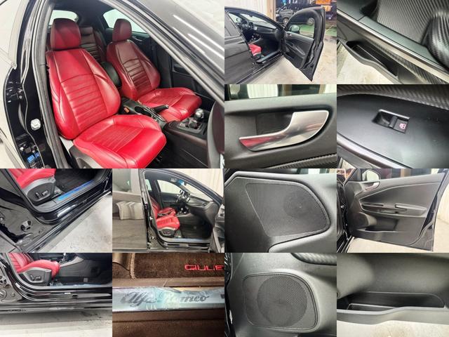 ジュリエッタ ヴェローチェ 左ハンドル★正規D車★赤革レザーシート★パワーシート★シートヒーター★後期3型★2025年製造タイヤ★ブレンボキャリパー★純正ナビ★フルセグTV★ETC★空気圧センサー★クルーズコントロール★Bカメラ(52枚目)