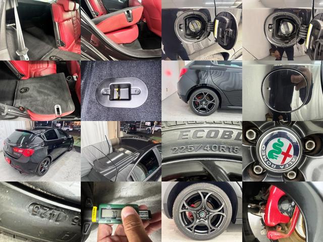 ジュリエッタ ヴェローチェ 左ハンドル★正規D車★赤革レザーシート★パワーシート★シートヒーター★後期3型★2025年製造タイヤ★ブレンボキャリパー★純正ナビ★フルセグTV★ETC★空気圧センサー★クルーズコントロール★Bカメラ(70枚目)