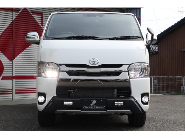 スーパーGL ダークプライムII 新車未登録 ディーゼルターボ 4WD リフトアップ オーバーフェンダー 17インチマッドタイヤ エナペタルショック 両側パワースライドドア トヨタセーフティセンス プッシュスタート スマートキー(8枚目)