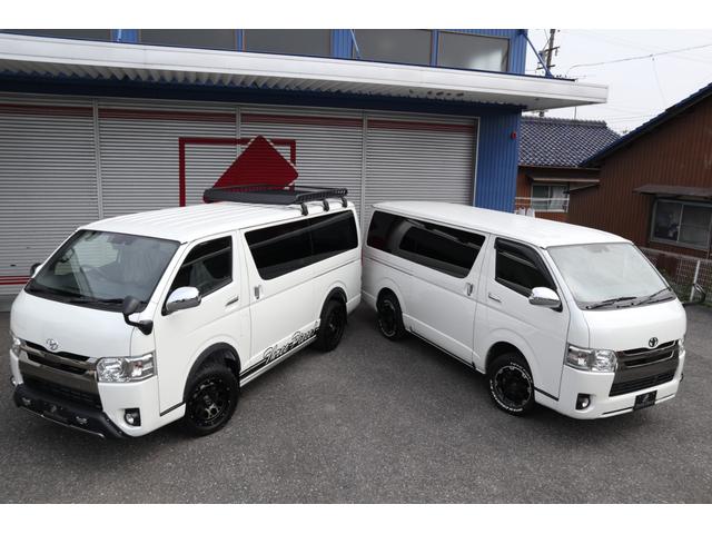 スーパーGL ダークプライムII 新車未登録 ディーゼルターボ 4WD リフトアップ オーバーフェンダー 17インチマッドタイヤ エナペタルショック 両側パワースライドドア トヨタセーフティセンス プッシュスタート スマートキー(58枚目)