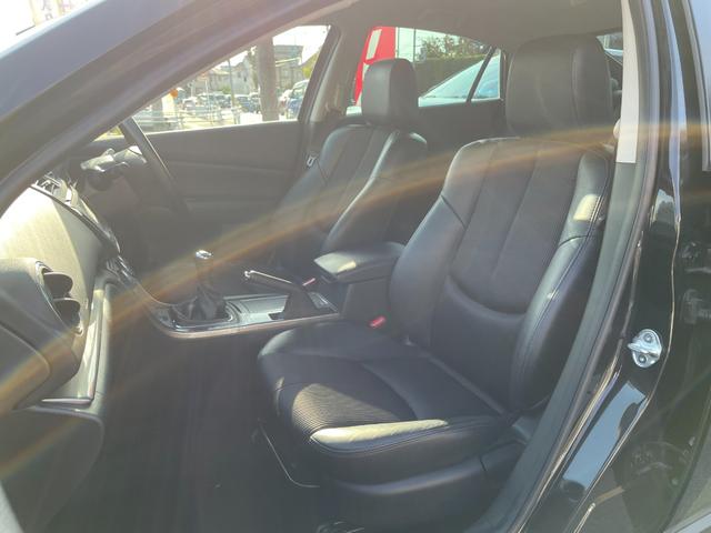 アテンザスポーツ 25Z 6MT 柿本改マフラー装備 HDDナビゲーション フルセグ DVD再生 バックカメラ ETC HIDヘッドライト ミラーウィンカー 運転席パワーシート クリアランスソナー 18インチアルミホイール(42枚目)