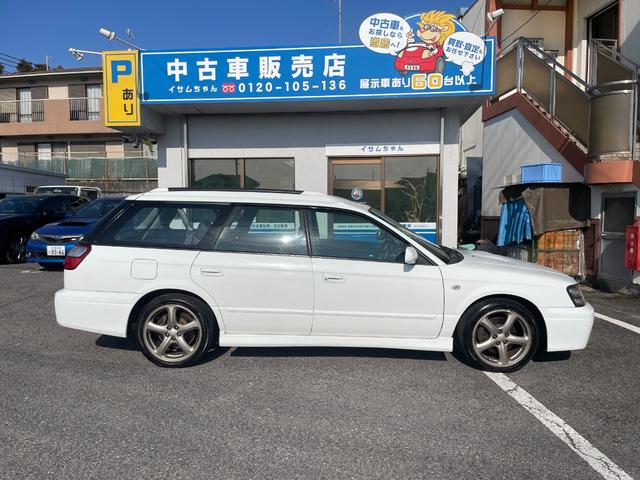 レガシィツーリングワゴン ＧＴ－ＢリミテッドＩＩ　５ＭＴ　純正ビルシュタインショック　ＥＴＣ　ＨＩＤヘッドライト　フォグライト　運転席パワーシート　純正１７インチアルミホイール　キーレス　運転席・助手席・サイドエアバッグ　パワーウィンドウ　ＡＢＳ（14枚目）