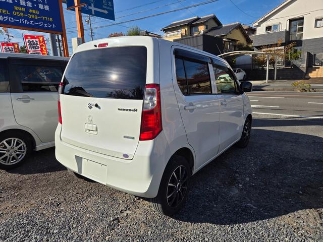 ワゴンＲ ＦＸ　社外ナビ　ＴＶ（ワンセグ）　アイドリングストップ機能　社外アルミＷ　ＥＴＣ　オートエアコン　ＰＷ　後部座席スモーク　法令点検整備実施　保証付　２年付（5枚目）