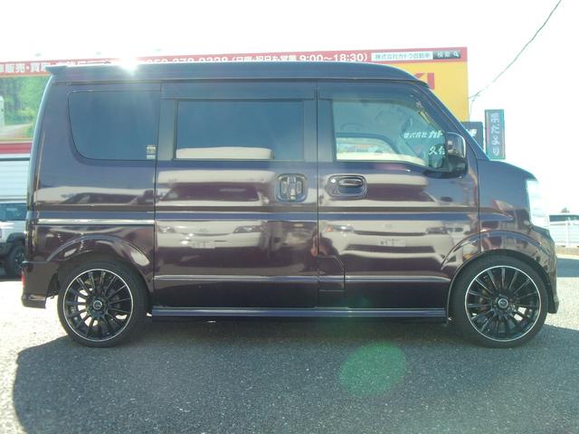 ＮＶ１００クリッパーリオ Ｅ　純正ナビ　ＥＴＣ　ハイルーフ　助手席側パワースライドドア　運転席側スライドドアオートクローザー　オートエアコン　リアヒーター　ＨＩＤヘッドライト　オートライト　禁煙車　ワンオーナー（4枚目）