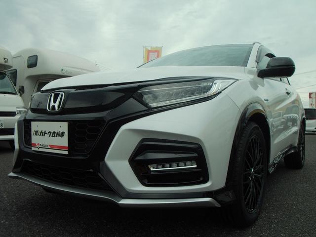 ヴェゼル ハイブリッド　モデューロＸ・ホンダセンシング　ホンダ純正ナビ　ＥＴＣ　前後ドライブレコーダー　クルーズコントロール　ホンダセンシング　運転席＆助手席シートヒーター　バックモニター　禁煙車　ワンオーナー　ＬＥＤヘッド＆フォグライト　オートライト（39枚目）