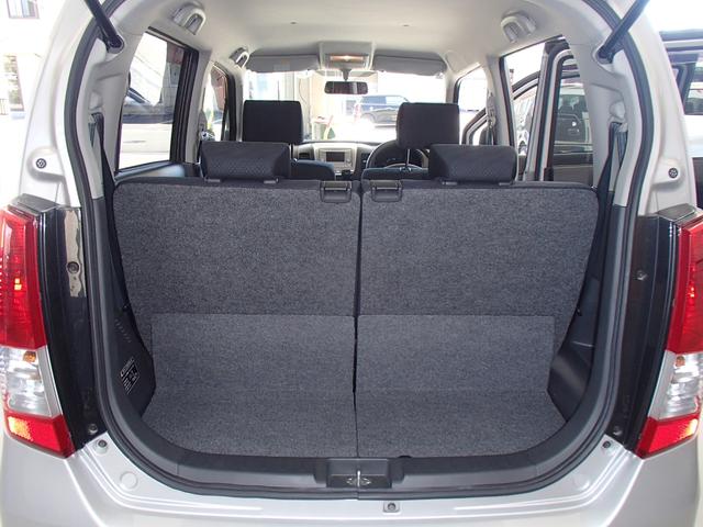 ワゴンR リミテッド 純正ディスチャージヘッドランプ・プッシュスタート・スマートキー・純正エアロ・バックカメラ・バックモニター付きCDプレーヤー・純正アルミホイール(22枚目)