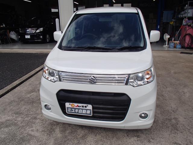 ワゴンＲスティングレー Ｘ　純正ディスチャージヘッドランプ・フォグランプ・純正アルミホイール・純正エアロ・プッシュスタート・スマートキー・両席エアバッグ・アイドリングストップ・エレクトロニックスタビリティプログラム装着車（7枚目）