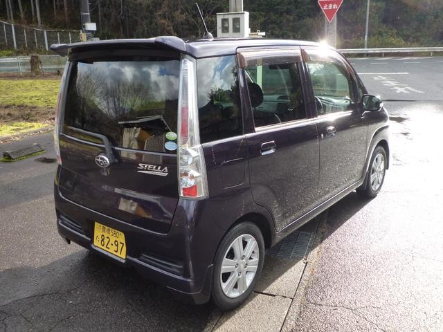 ステラ カスタムＲリミテッド　４ＷＤ　・スタッドレスタイヤ・車検９年３月・ナビ・テレビ・ＥＴＣ・ＨＩＤ・Ｂｌｕｅｔｏｏｔｈオーディオ・禁煙車・純正アルミホイール・フルエアロ・ＯＢＤＩＩ機関診断済み・記録簿・取説（27枚目）
