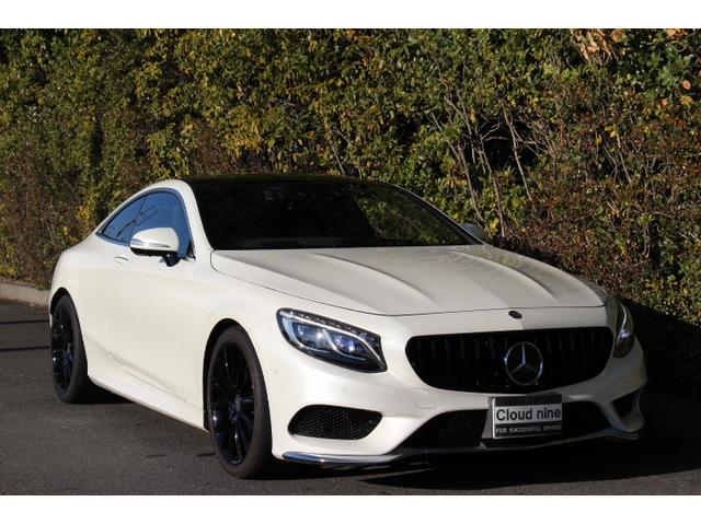 S550 クーペ AMGライン ワンオーナー 可変バルブマフラー付き パナメリカーナグリル 純正アルミブラック塗装 キャリパー塗装ポルシェ純正車体色アシッドグリーン(AMGステッカー入り) スペーサー グリル塗装 地デジ走行中視聴可(6枚目)