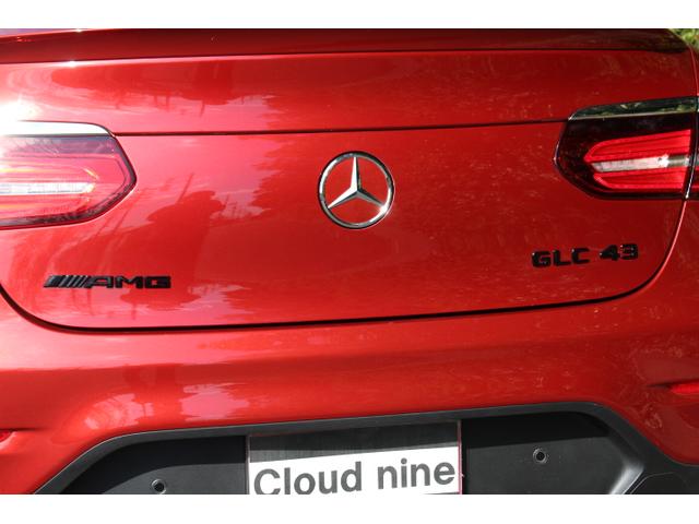 ＧＬＣ４３　４マチッククーペ　ワンオーナー　全ディーラー点検記録簿（Ｈ２９．３０．３１．Ｒ２．Ｒ３）新品パナメリカーナグリル装着　新品キャリパー塗装　新品フロントタイヤ　レザーエクスクルーシブ＆レーダーセフティＰＫＧ　純正２１ＡＷ(41枚目)