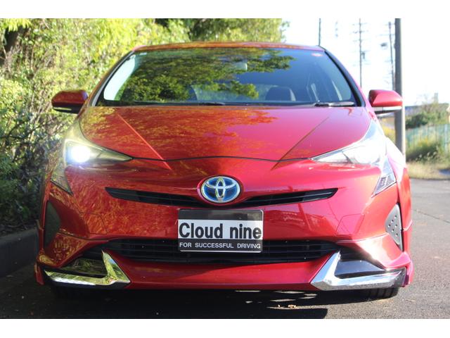 プリウス Sツーリングセレクション 当社買取直売車輛 E-Four 4WD 社外フルエアロ Panasonic10インチナビ ネット動画視聴 Bluetooth バックカメラ ETC 17インチ社外AW シートヒーター(2枚目)