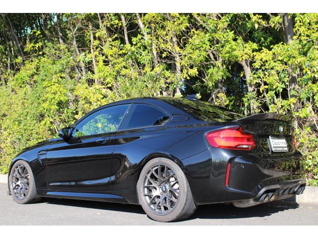 M2 コンペティション H&Rダウンサス 外19インチアルミ 新品カーボンフロントスポイラー カーボンリアスポイラー&リアデフューザー(6枚目)