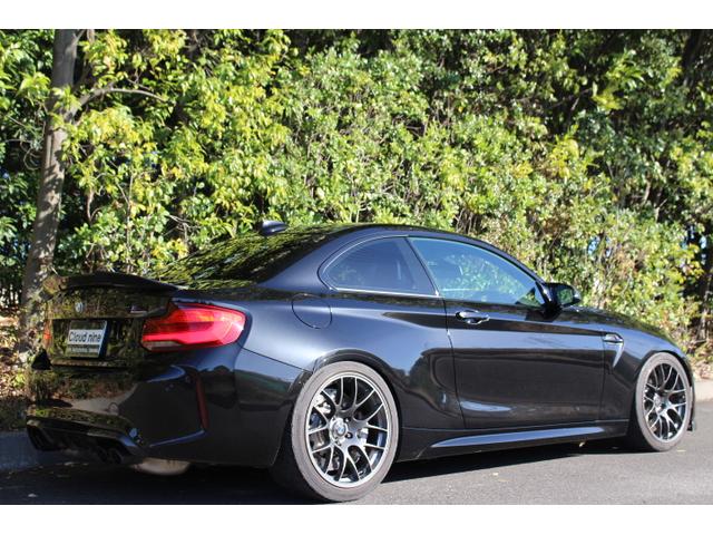 M2 コンペティション H&Rダウンサス 外19インチアルミ 新品カーボンフロントスポイラー カーボンリアスポイラー&リアデフューザー(7枚目)