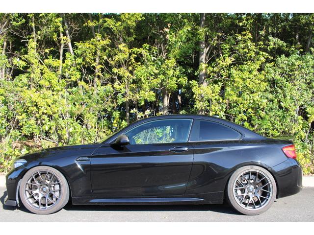 M2 コンペティション H&Rダウンサス 外19インチアルミ 新品カーボンフロントスポイラー カーボンリアスポイラー&リアデフューザー(8枚目)