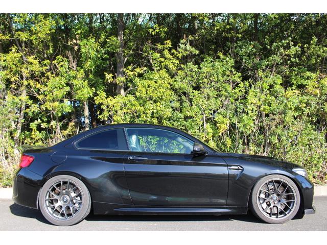 M2 コンペティション H&Rダウンサス 外19インチアルミ 新品カーボンフロントスポイラー カーボンリアスポイラー&リアデフューザー(9枚目)