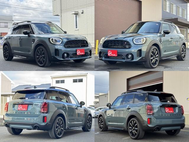 MINI クーパーSD クロスオーバー オール4 ルーフレール シートヒーター リアビューカメラ 純正ナビ パワーバックドア ブラウンレザーシート スマートキー ETC LEDヘッドライト 純正18インチアルミホイール ルーフレール(6枚目)