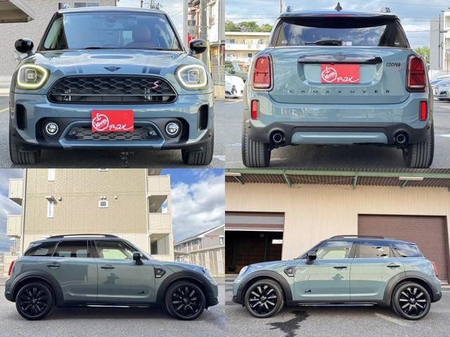 MINI クーパーSD クロスオーバー オール4 ルーフレール シートヒーター リアビューカメラ 純正ナビ パワーバックドア ブラウンレザーシート スマートキー ETC LEDヘッドライト 純正18インチアルミホイール ルーフレール(7枚目)