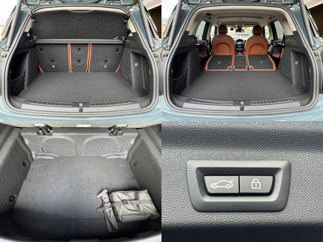 MINI クーパーSD クロスオーバー オール4 ルーフレール シートヒーター リアビューカメラ 純正ナビ パワーバックドア ブラウンレザーシート スマートキー ETC LEDヘッドライト 純正18インチアルミホイール ルーフレール(13枚目)