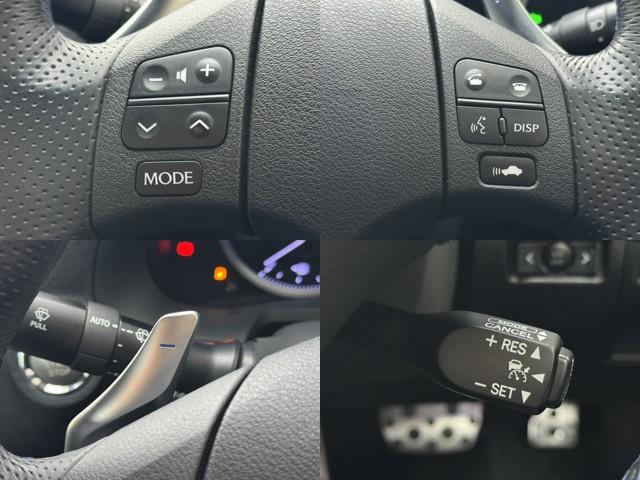 ステアリングスイッチが付いており運転中にもオーディオ切替ができます♪