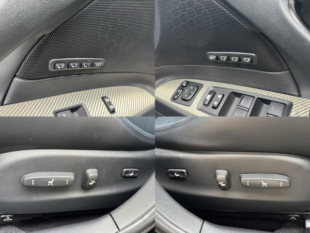 パワーシートやシートメモリーで簡単シートの位置を調整できます！