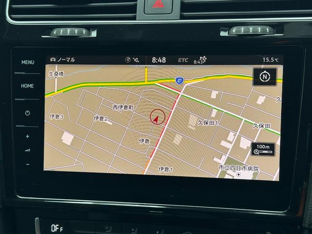 ゴルフ ＴＳＩ　ハイライン　テックエディション　フロントアシスト　ＬＥＤヘッドライト　ブラインドスポットモニター　レーダークルーズコントロール　レーンキープアシスト　純正メーカーナビ　フルセグＴＶ　ＥＴＣ２．０　パドルシフト　純正１７インチＡＷ（63枚目）
