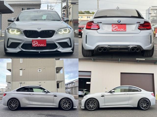 M2 M2 Competition RHD ハーマンカードン アクラポビッチマフラー シュニッツァーエアロ・コンピューター バージョン3KWサスペンション 黒革シート 純正ナビ バックカメラ スマートキー ETC ドライビングアシスト(6枚目)