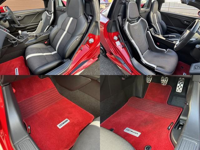 S660 α HKSフラッシュエディター ハイオク仕様 無限フルエアロ・リアウィング・マフラー 社外ハードトップ シルクブレイズブルーミラー 運転席レカロシート 助手席シートヒーター 純正アルミホイール(18枚目)