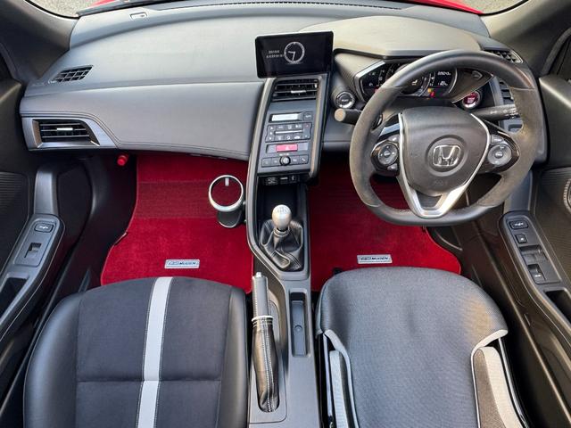 S660 α HKSフラッシュエディター ハイオク仕様 無限フルエアロ・リアウィング・マフラー 社外ハードトップ シルクブレイズブルーミラー 運転席レカロシート 助手席シートヒーター 純正アルミホイール(59枚目)