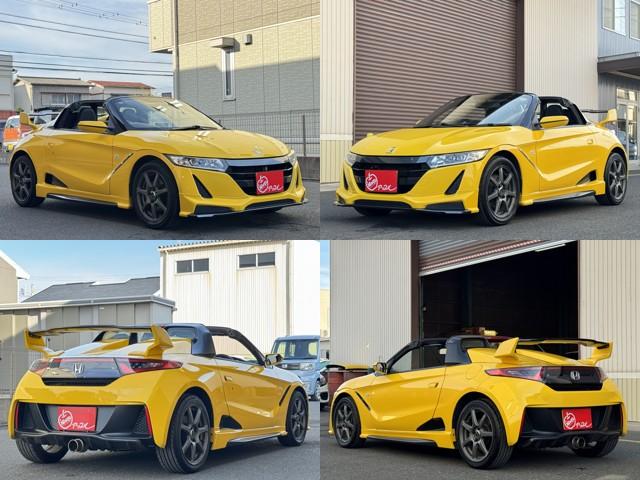 S660 α 無限エアロ・フロアマット S660.comハードトップ シルクブレイズリヤスポイラー リヤディフューザー BRITZタワーバー フジツボマフラー WORK15インチアルミ センターディスプレイ(7枚目)