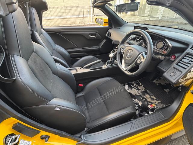 S660 α 無限エアロ・フロアマット S660.comハードトップ シルクブレイズリヤスポイラー リヤディフューザー BRITZタワーバー フジツボマフラー WORK15インチアルミ センターディスプレイ(43枚目)