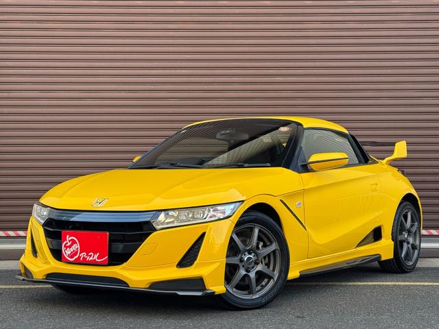 S660 α 無限エアロ・フロアマット S660.comハードトップ シルクブレイズリヤスポイラー リヤディフューザー BRITZタワーバー フジツボマフラー WORK15インチアルミ センターディスプレイ(53枚目)