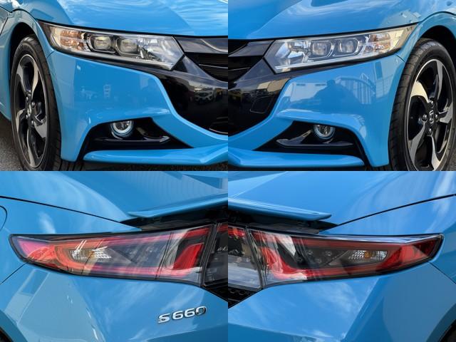 S660 α アクティブスポイラーセンターディスプレイ モデューロフロントフェイスキット モデューロリアバンパー ドアライニングパネルレッド ドリンクホルダー バックカメラ 安全装置(CTBA) LEDヘッドライト(14枚目)