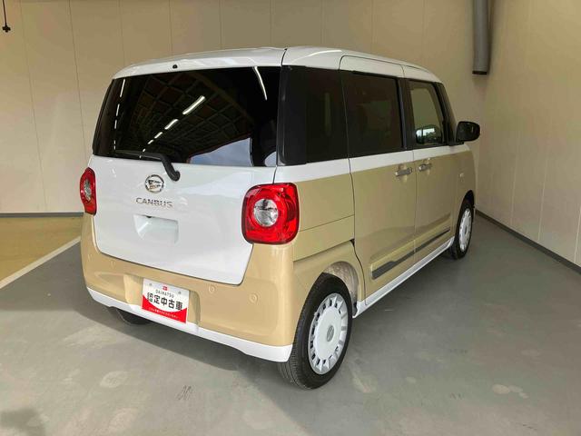 ムーヴキャンバス ストライプスＧ／ナビ／バックモニター／両側パワースライドドア　ナビ　バックモニター　ドライブレコーダー　オートエアコン　インパネシフト　電動パーキングブレーキ　キーフリー　両側パワースライドドア　スライドドアイージークローザー　ホッとカップホルダー（3枚目）