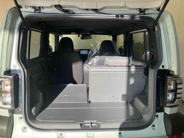 タフト Ｇ　ダーククロムベンチャー／ナビ／バックモニター／ドラレコ　ナビ　バックモニター　ドライブレコーダー　オートエアコン　インパネシフト　電動パーキングブレーキ　シートヒーター　スマートアシスト　ダークシルバー加飾　ダーククロムパーツ　スカイフィールトップ（60枚目）