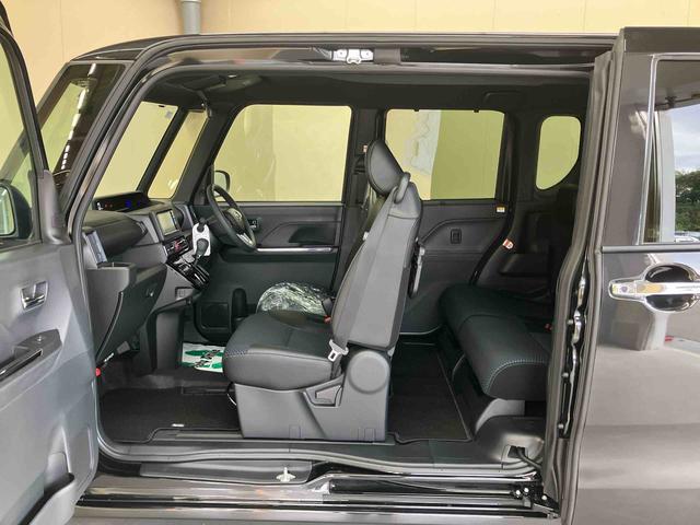 タント カスタムＲＳ／ターボ／両側パワースライドドア／ナビ　ナビ　パノラマモニター　ドライブレコーダー　両側パワースライドドア　イージークローザー　オートエアコン　プッシュボタンスタート　キーフリー　電動パーキングブレーキ　シートヒーター　スマートアシスト（47枚目）