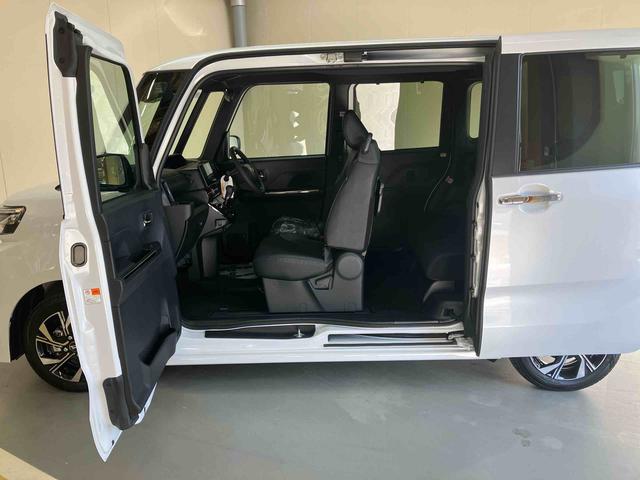 タント カスタムＸ／ディスプレイオーディオ／バックモニター　ディスプレイオーディオ　バックモニター　プッシュボタンスタート　キーフリー　インパネシフト　電動パーキングブレーキ　オートエアコン　シートヒーター　両側パワースライドドア　イージークローザー（47枚目）