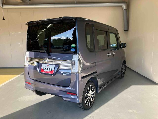 タント カスタムX トップエディションSAIII ナビ バックモニター ドライブレコーダー ETC オートエアコン インパネシフト 足踏み式パーキングブレーキ 左側電動スライドドア キーフリー 運転席シートヒーター ミラクルオープンドア(3枚目)