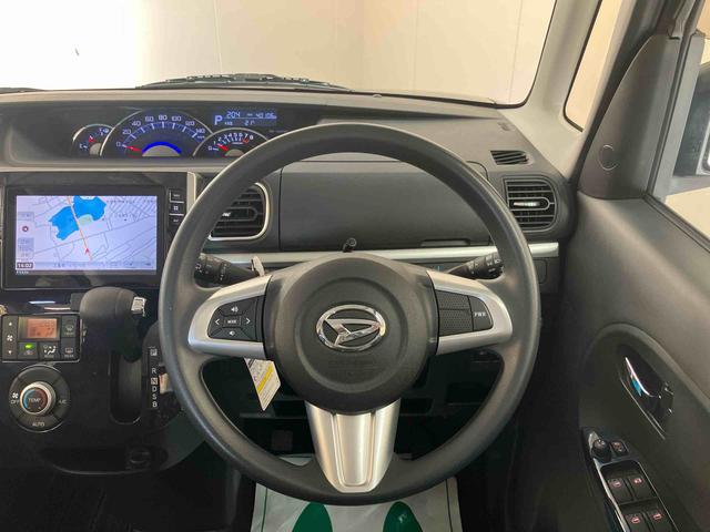 タント カスタムX トップエディションSAIII ナビ バックモニター ドライブレコーダー ETC オートエアコン インパネシフト 足踏み式パーキングブレーキ 左側電動スライドドア キーフリー 運転席シートヒーター ミラクルオープンドア(11枚目)