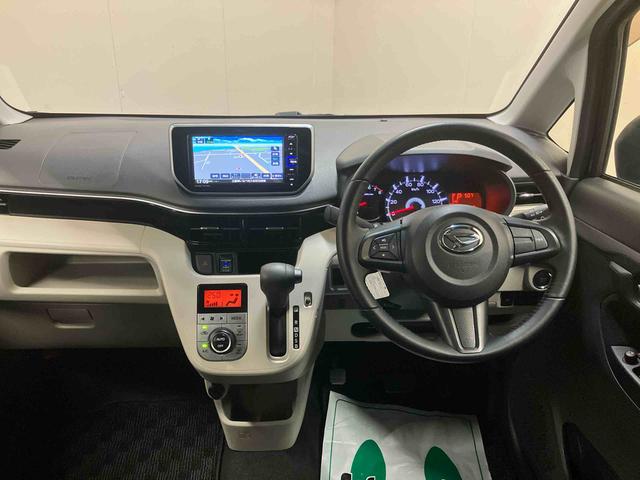 ムーヴ Xリミテッド2 SA3/ナビ/バックモニター/ドラレコ プッシュボタンスタート スマートアシスト ナビ ドラレコ前後 カーペットマット バイザー USBソケット(4枚目)