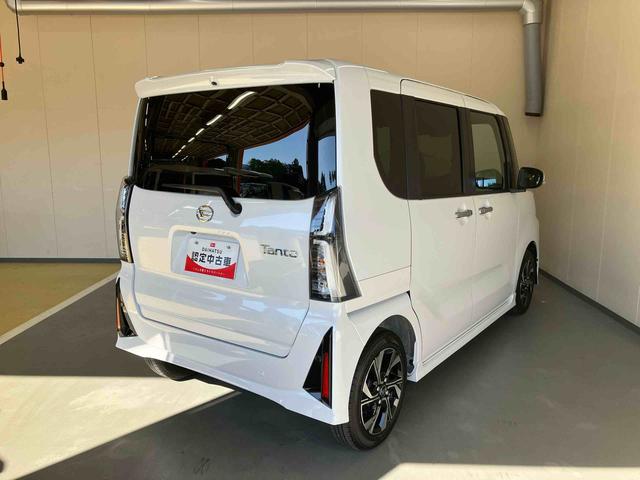 タント カスタムＸ／ナビ／パノラマモニター／ドライブレコーダー　プッシュボタンスタート　スマートアシスト　ナビ　ドラレコ前後　パノラマモニター　両側パワースライドドア　前席シートヒーター（3枚目）