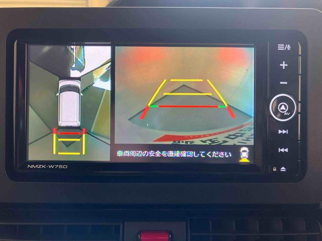 タント カスタムＸ／ナビ／パノラマモニター／ドライブレコーダー　プッシュボタンスタート　スマートアシスト　ナビ　ドラレコ前後　パノラマモニター　両側パワースライドドア　前席シートヒーター（9枚目）