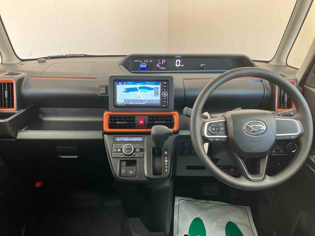 タント ファンクロス/両側パワースライドドア ナビ バックモニター ドライブレコーダー 両側パワースライドドア イージークローザー プッシュボタンスタート インパネシフト 電動パーキングブレーキ シートヒーター キーフリー オートエアコン(4枚目)