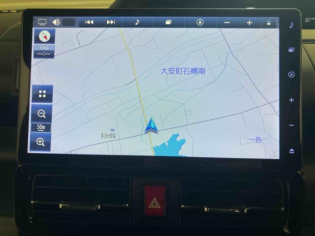 タント カスタムRS/ecoIDLEレス車 10インチ純正ナビ、両側パワースライドドア、バックモニター(9枚目)