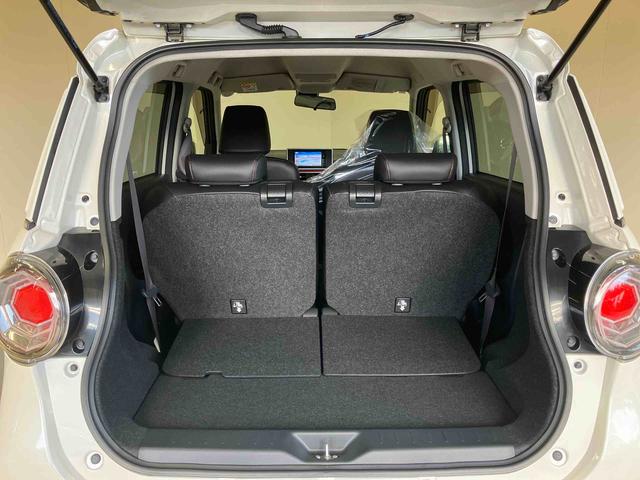 アレンジ可能なラゲージルーム