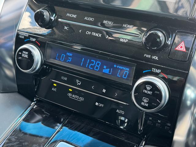 アルファード モデリスタエアロ ツインムーンルーフ ディスプレイオーディオ バックカメラ デジタルインナーミラー 3眼LEDヘッド ETC BSM シートヒーターベンチレーショントヨタセーフティセンス スペアタイヤ(37枚目)